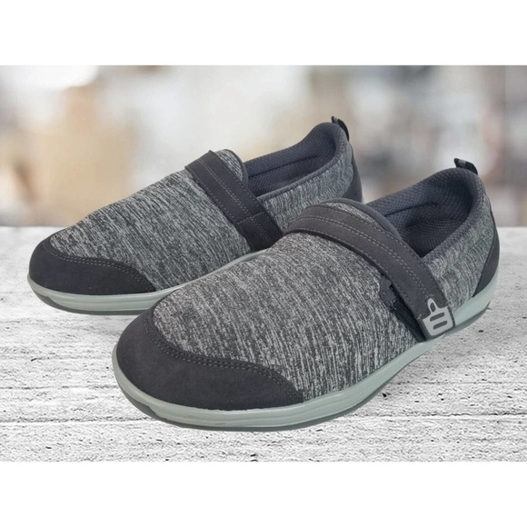 Orthofeet 822 Quincy Stretch Slip On Sneakers/Shoes Gray Women’s 9 B - Picture 2 of 14